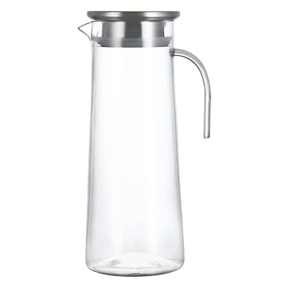 

Pitcher Water Lid Kettle Clear Terrarium Acrylic Mimosa Small Plastic Containers Tea Lids Fridge Container Lemonade Bedside