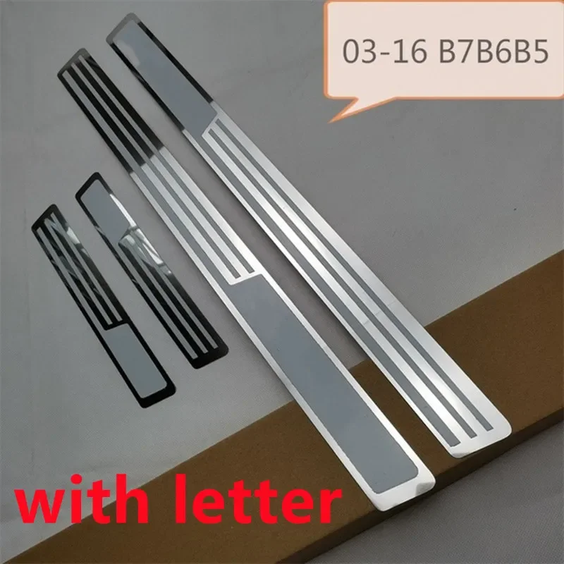 

Стайлинг автомобиля для Volkswagen Passat B7 B5 B6 2003-2012 2013 2014 2015 2016, накладка на порог, защита педали, накладка