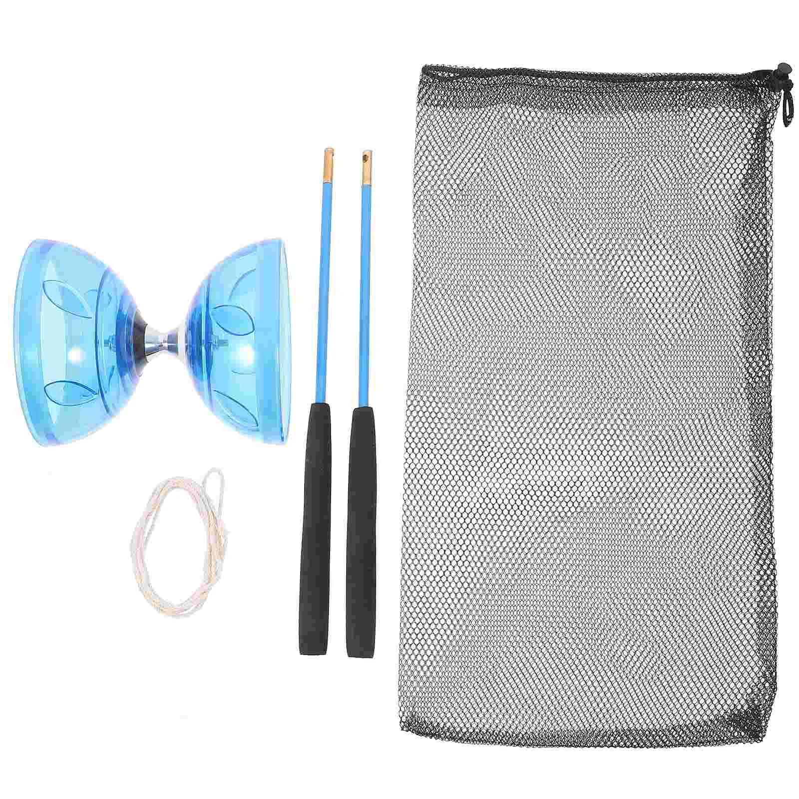 Китайский диаболо с тремя подшипниками для детей жонглирующая двухсторонняя