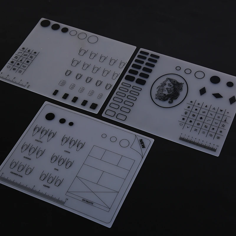 

1 шт., силиконовый коврик для ногтевого дизайна