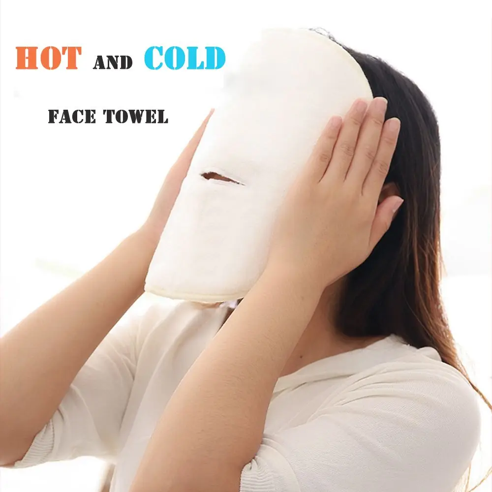 Снимает отеки и боль увлажняющая сужает поры холодный компресс маска для лица