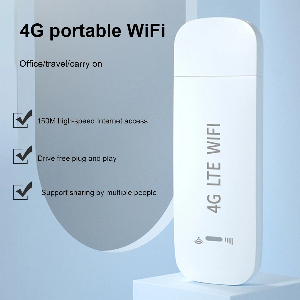 

Мини Wi-Fi 4G беспроводной роутер, высокая скорость 2,4 Мбит/с