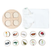 montessori life cycle tray animal figures matching game educational toy for 3 to 6 years old preschool children