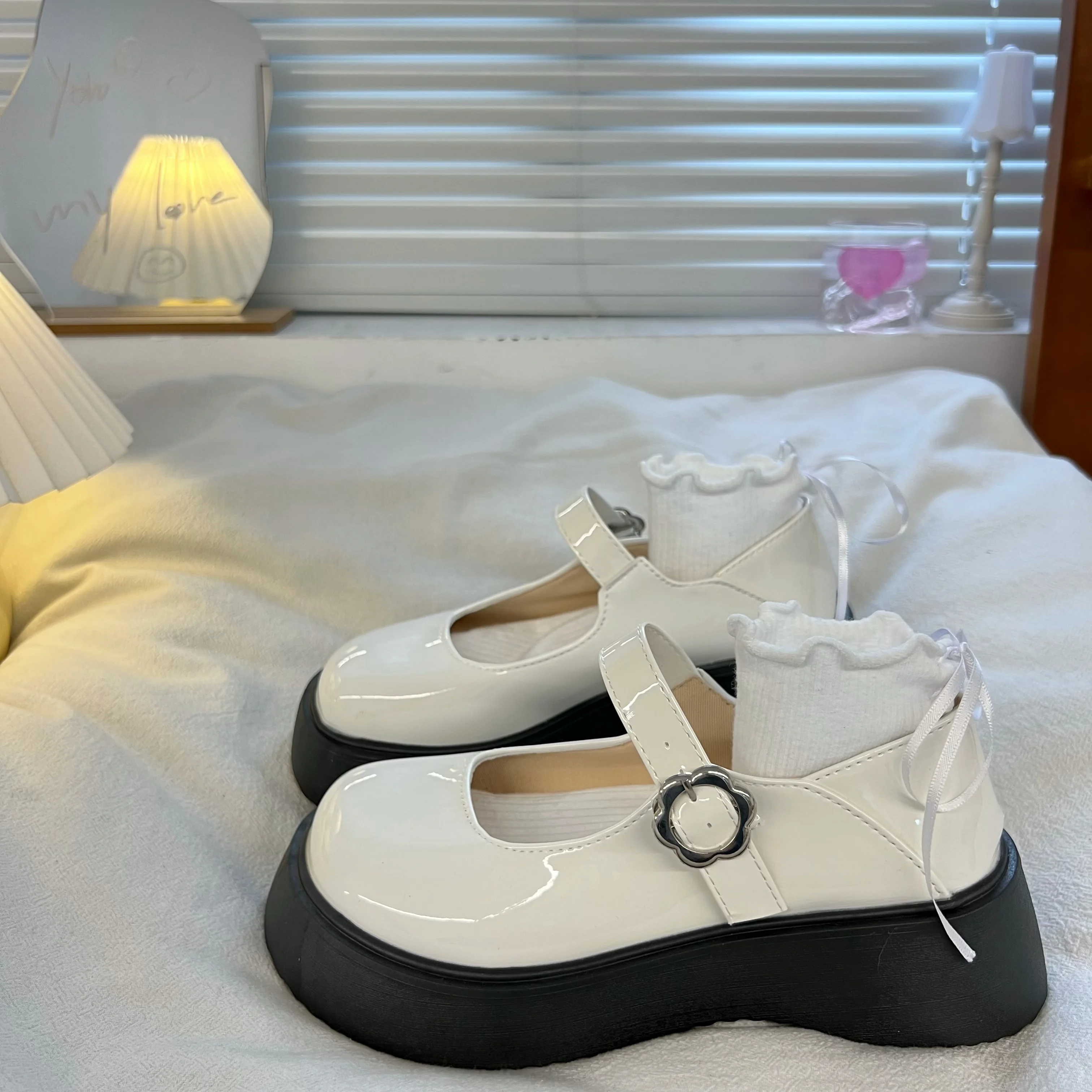

Lolita Summer Platform Shoes Elegant Retro Mary Jane Japanese JK Uniform High Heels Hot Girl Pumps College Girls Women's Shoes