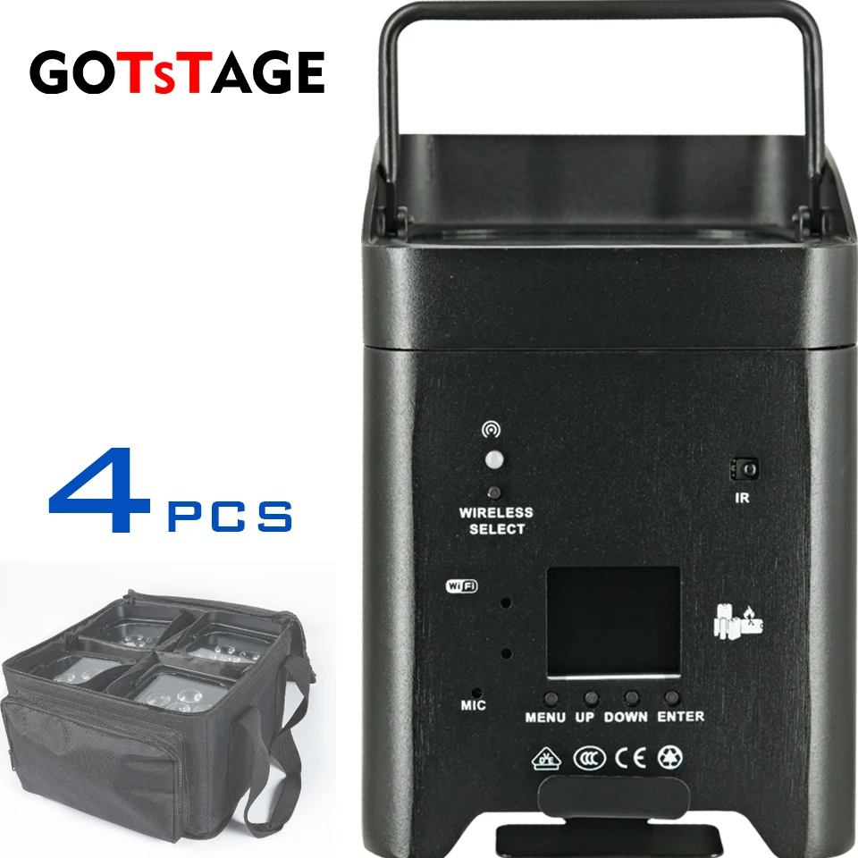 RGBWAUV  LED аккумуляторный пар 6x18Вт для сцены владимир владмели хэллоуин сцены провинциальной жизни русской эмиграции