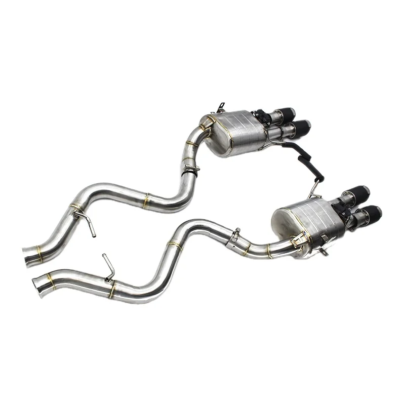 

OEM Catback exhaust For E92/E90/E93 4.0L 2008-2013 Stainless Steel Exhaust Pipes control valve Exhaust System