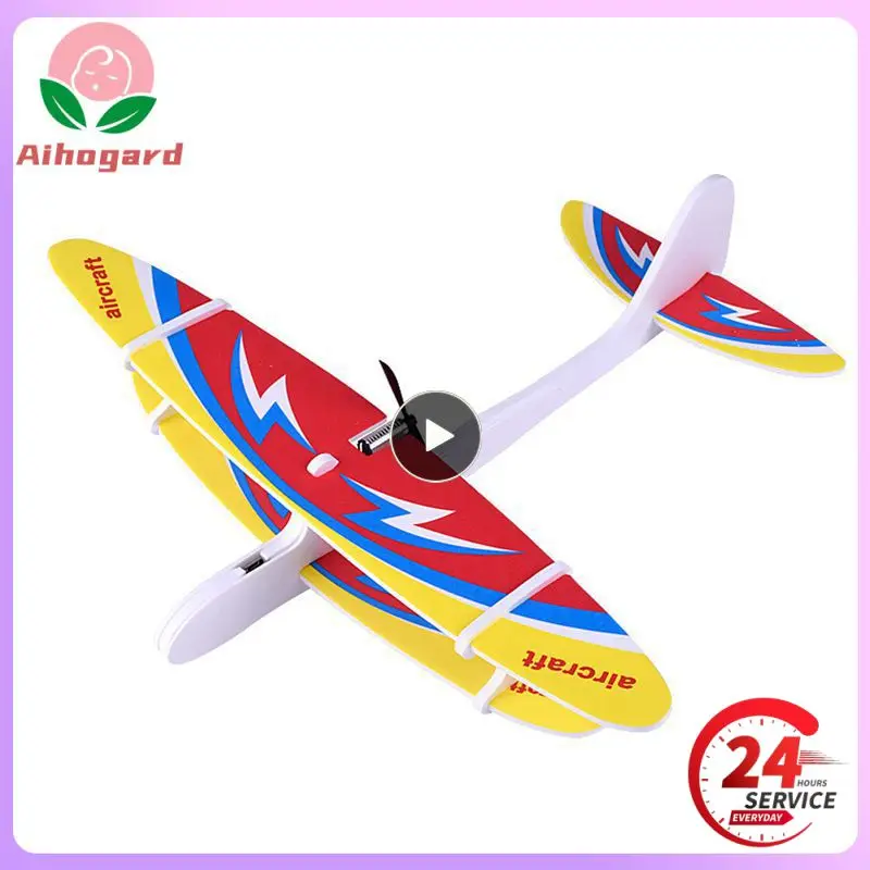 

1 ~ 8 шт. Лидер продаж! EPP самолёт, запускаемый вручную, строительная модель, игрушечный самолет, развлекательные уличные игрушки, бесплатный летающий самолет