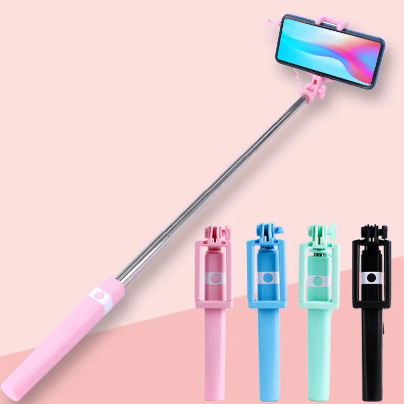 

Extendable Monopod Selfie Stick Portable Handheld for IPhone 11 12 Plus Samsung Huawei Sony LG Xiaomi OPPO