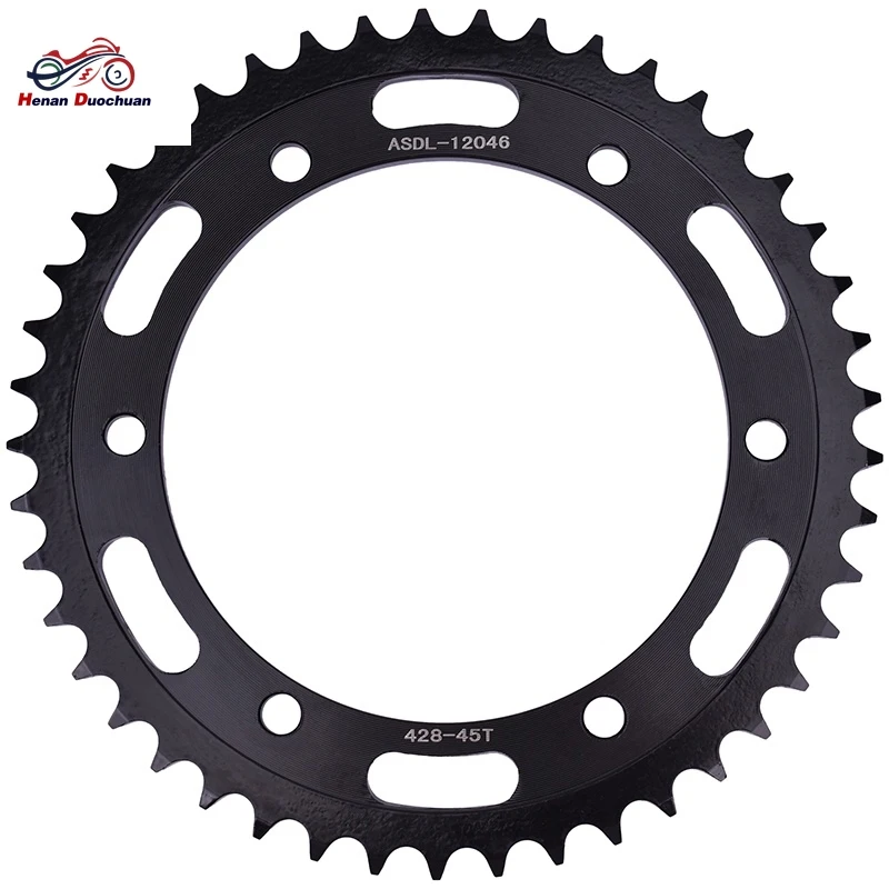 428-45T задняя звездочка мотоцикла для Yamaha XT225 XT250 08-21 TZR125 93-00 FZR250 FZR400 TDR125 шестерня 45