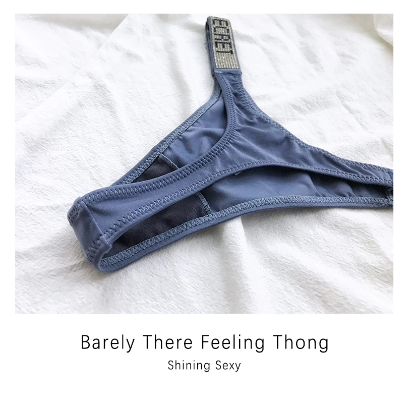 Стринги женские со стразами низкая талия нижнее белье кюлот |