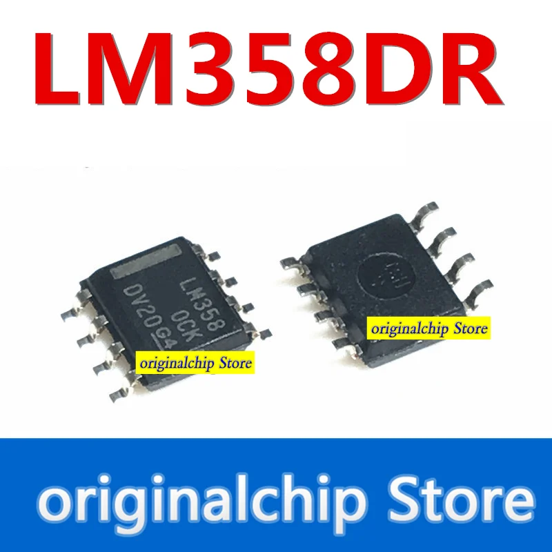 5 шт. импортный оригинальный LM358DR SMD SOP8 чип двухступенчатого операционного