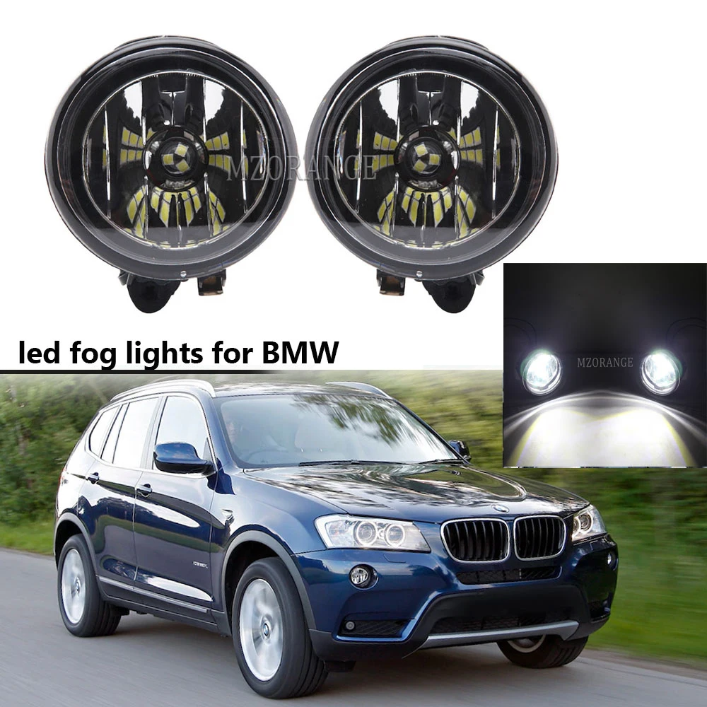 

Fog Lights For BMW F25 X3 X1 X4 X5 X5M X6 X6M F48 Fog Light Led Headlight Fog Lamp car accessories 2016-2018 63177238787