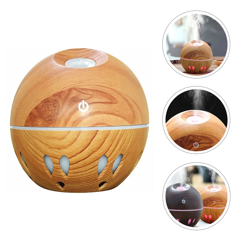 

Humidifier Diffuser Mist Portable Oil Home Air Aromatherapy Mini Vaporizer Wood Desk Essential Sprayer Aroma Out Usb Hollow