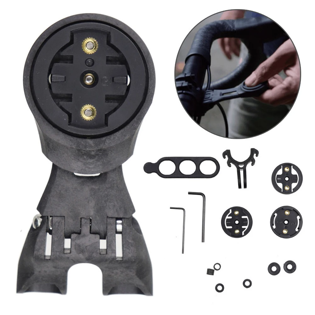 

Велосипедные аксессуары, кронштейн для крепления на руль компьютера, подходит для велосипеда-Gopro, нейлон, углеродное волокно, 30 г