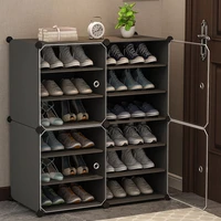 shoe rack simple home door large capacity economical bedroom dormitory dust proof shoes shoe cabinet storage artifact