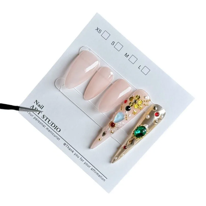 Wanwan доспехи чистый ручной доспех Дворцовый стиль современный съемный Маникюр