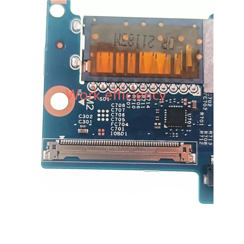 USB аудиоплата SD-карта Rearder IO плата для Dell Vostro 5510 5515 6NH0F 06NH0F