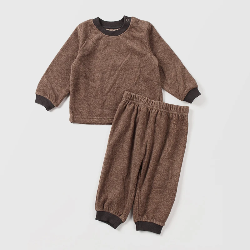 Kids Pajamas Sets Baby Sleepwear Suit Cotton Newborn Long Sleeve Tops+Pants 2pcs Toddler Clothing