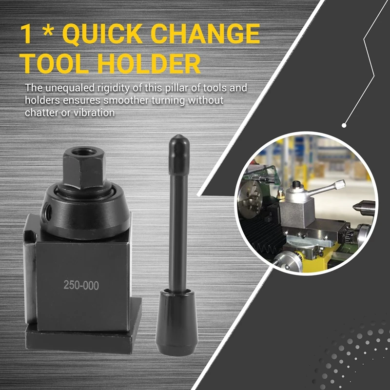 250-000 Набор клиновых быстросменных инструментов Держатель ножа для токарного