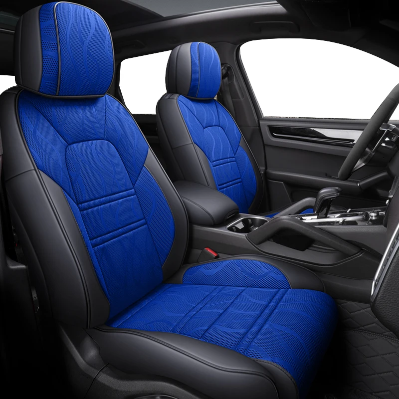 

kokololee Custom Leather car seat covers set For Mercedes-Benz Viano GLK GLA GL CLA CLS CLK SLK GLE GLS GLC Vito car seats