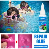 30ml waterproof adhesive sealant inflatable boat repair kit pvc adhesive waterbed air mattress swimming ring toy repair glue