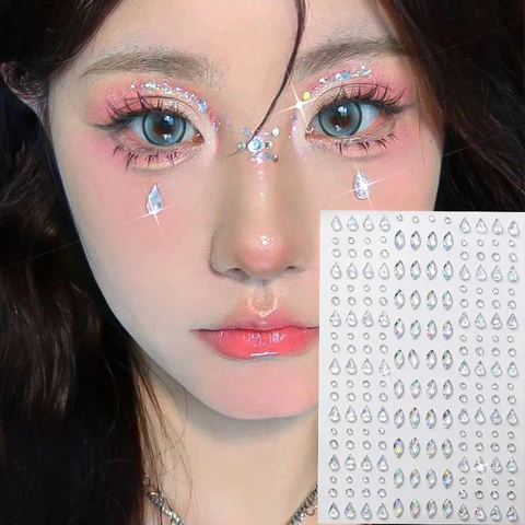 3D голографическая наклейка MAFANAILS  для лица