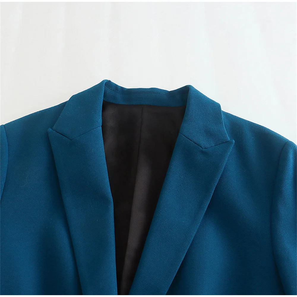 Casual Loose Soild Blazer Suits Women Lapel Long Sleeve 2 Pieces Sets 2023 New Spring Summer Office Lady Fashion Pants Suit