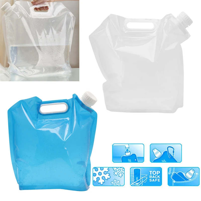 

10L Outdoor Foldable Collapsible Drinking Water Bag Car Water for Carrier Contai