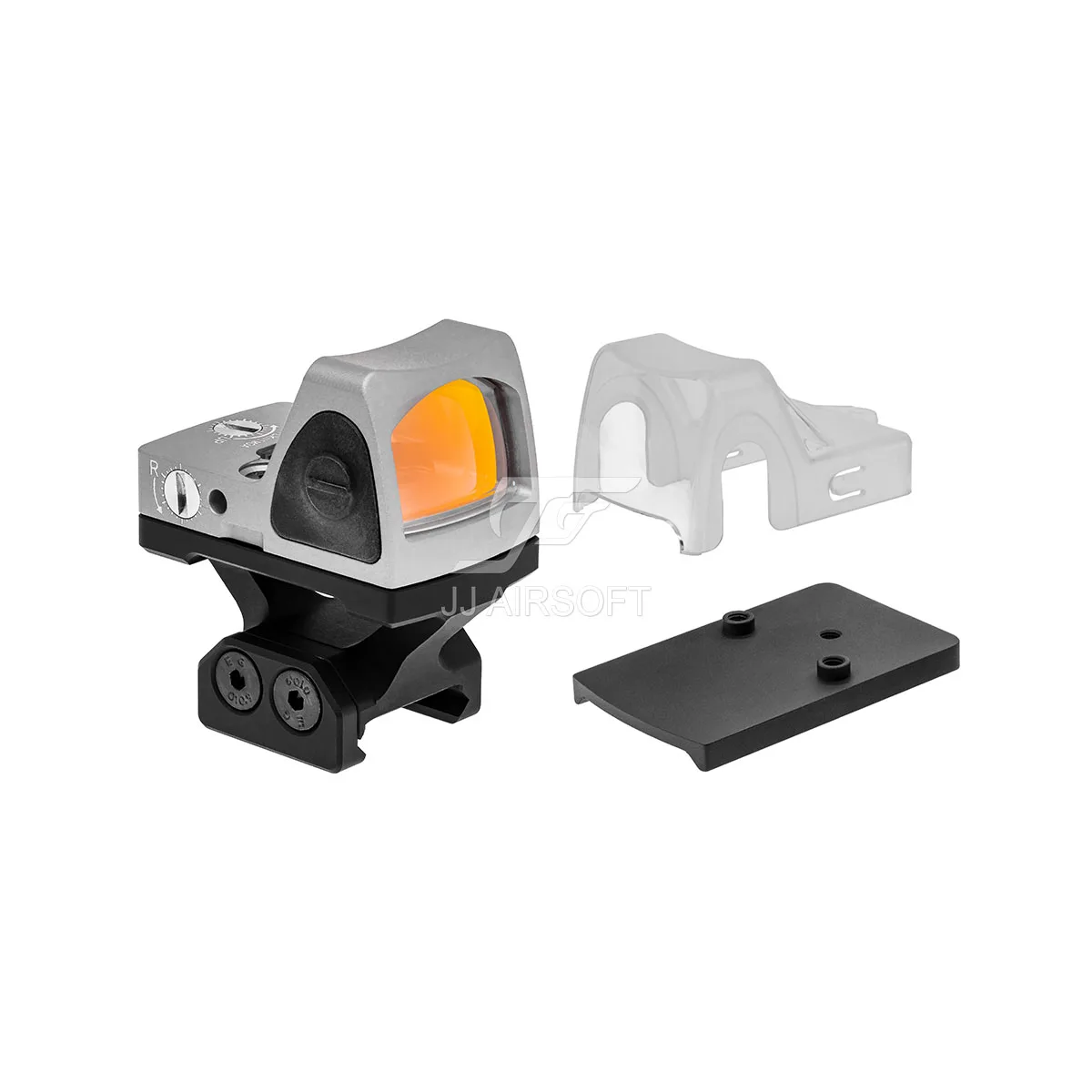 

RMR CC Type 2 Tactical Red Dot Reflex Sights with Lightweight SRW IB Mount Adjustable LED IPX7 Waterproof Shockproof