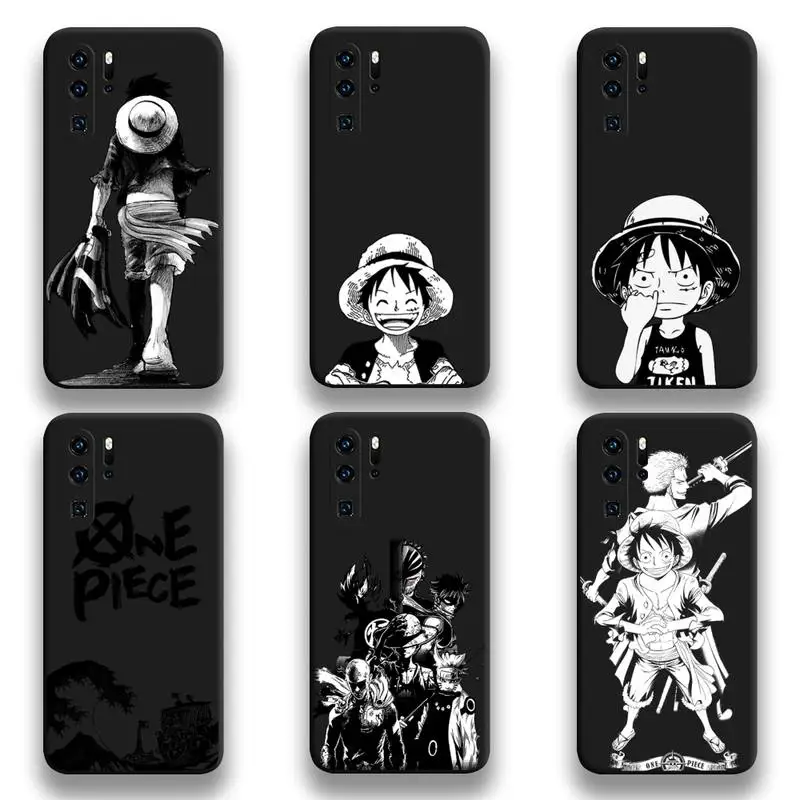 Чехол для телефона с аниме Luffy Zoro Huawei P20 P30 P40 lite E Pro Mate 40 30 20 P Smart 2020 |