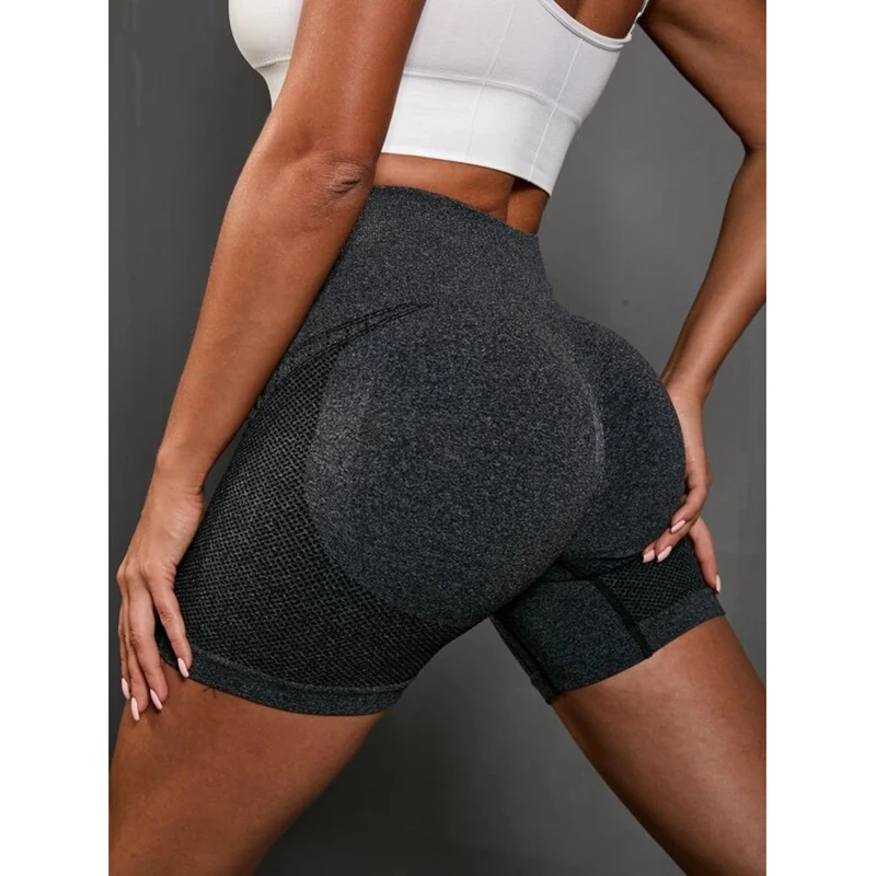 

Pantalones cortos deportivos para mujer, mallas de cintura alta para gimnasio, ropa de Yoga, nvgtn seamless pro shorts booty