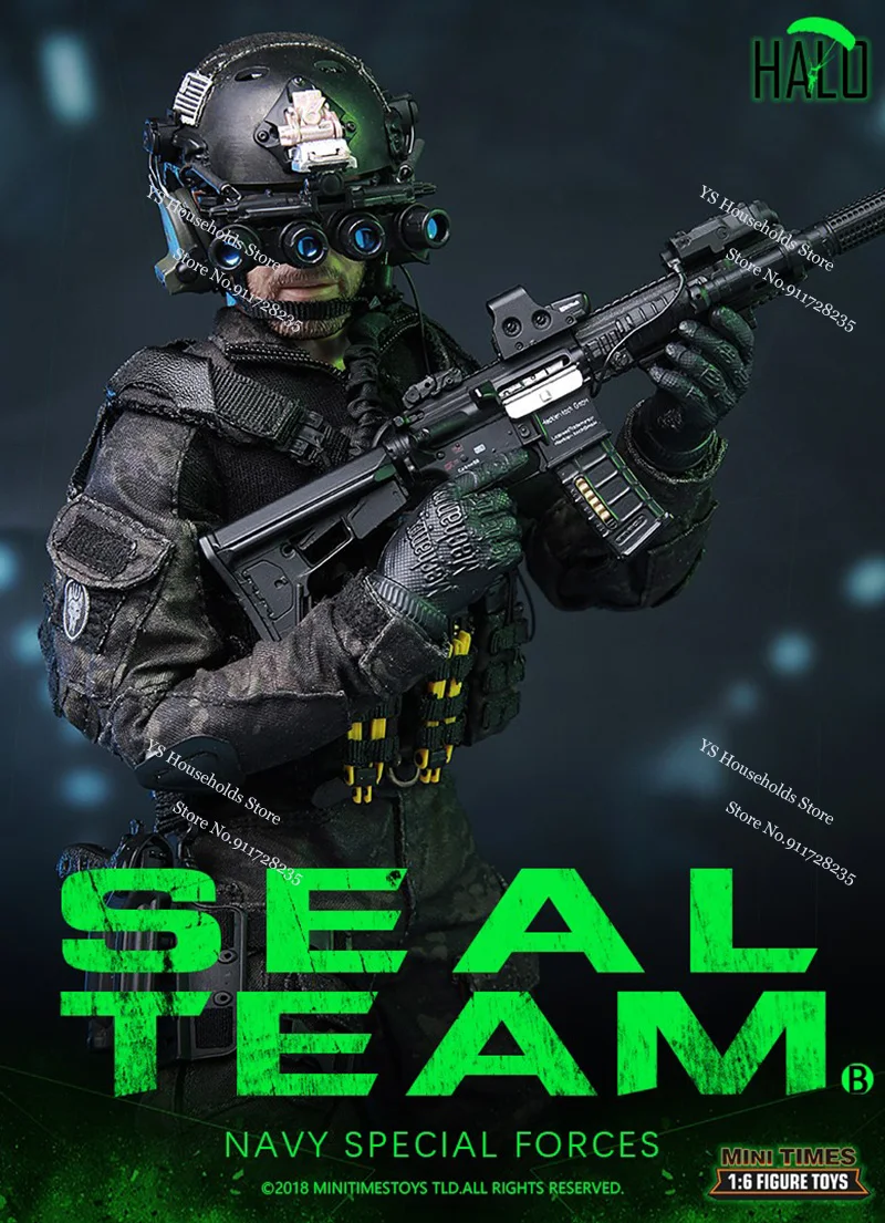 Minitimes Toys M013 1/6 Seal Team Navy Спецназ Человек-солдат Коллекционная фигурка 12 &quotполный