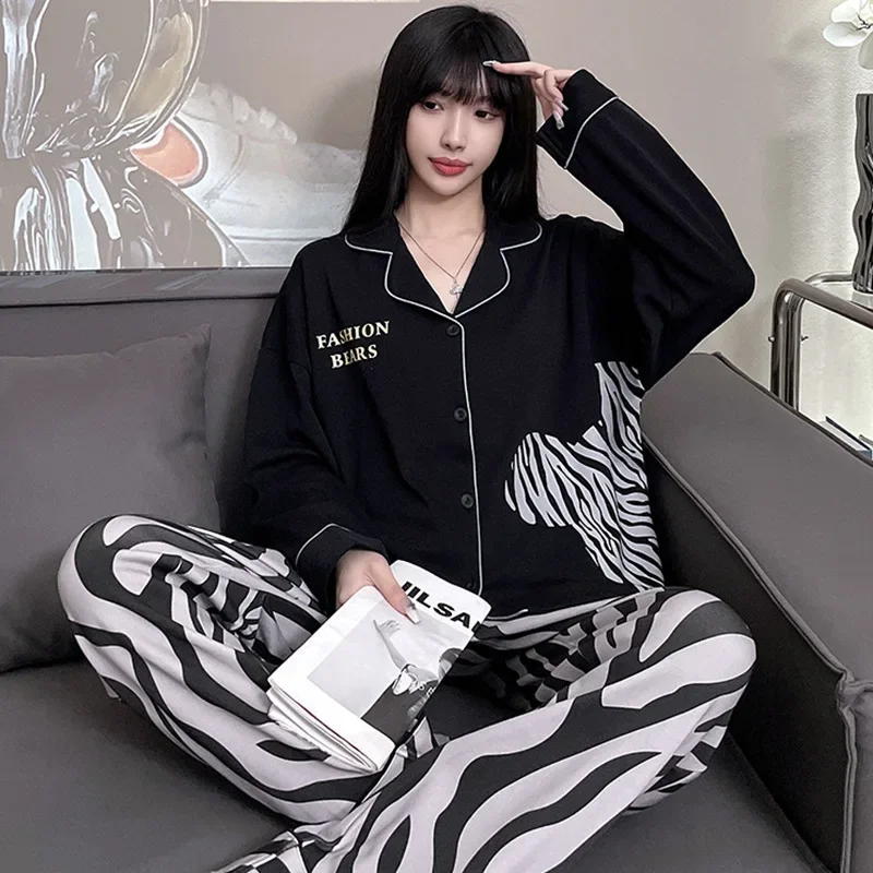 Женские осенне-зимние брюки с длинными рукавами из мультфильма одинаковый