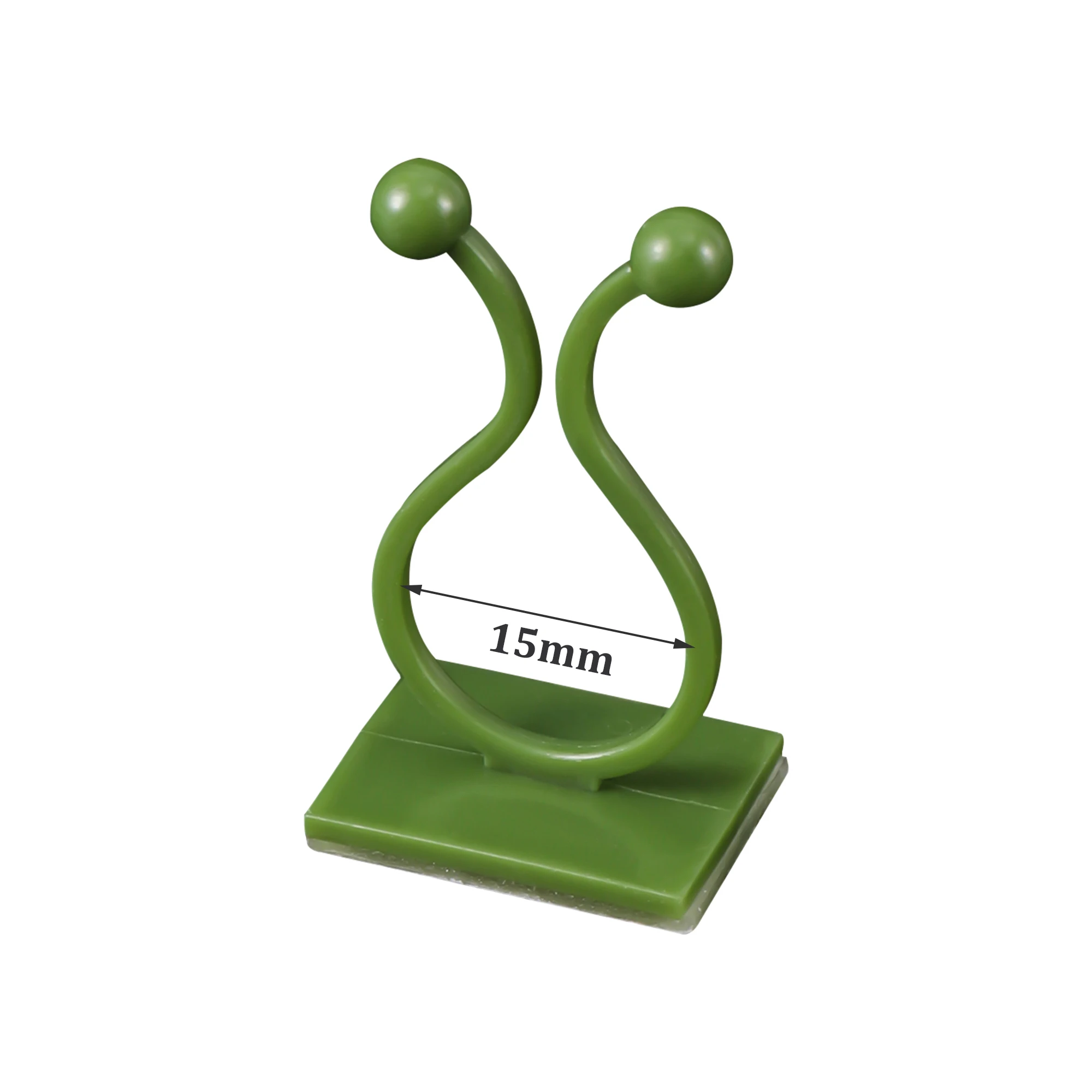 

Невидимый пластиковый зажим для растений