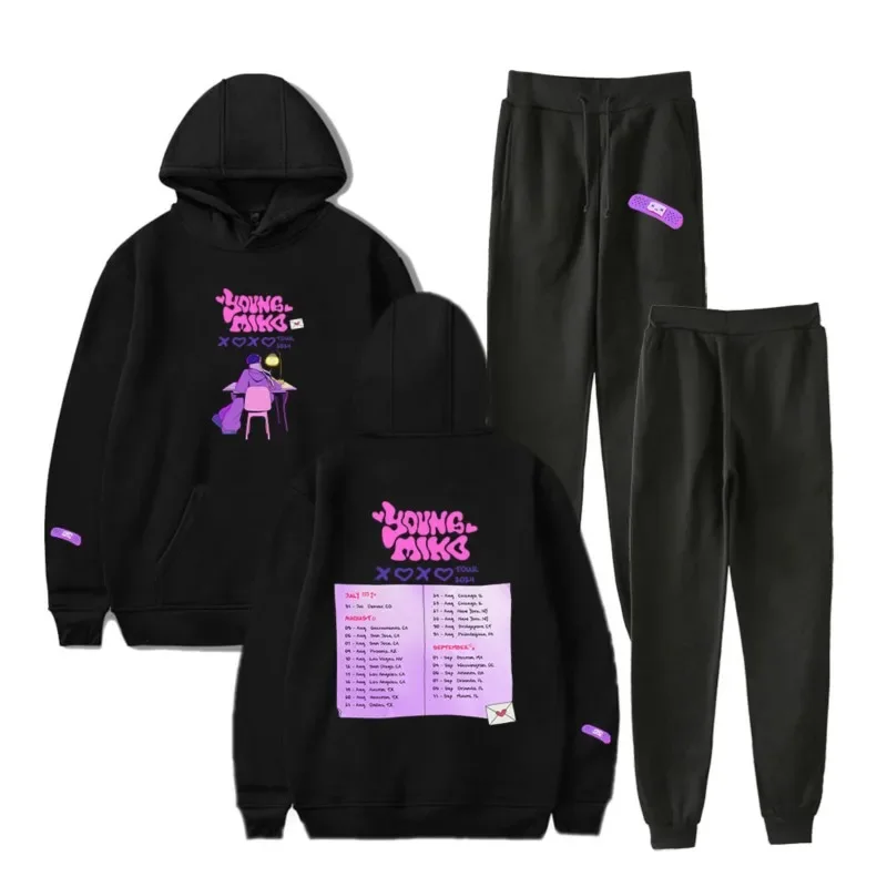 Комплекты спортивных костюмов Young Miko XOXO Tour мужские повседневные толстовки с