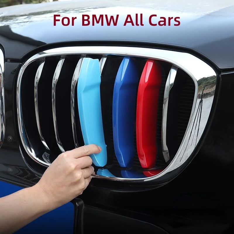 Tricolor ABS Front Grilles Car	