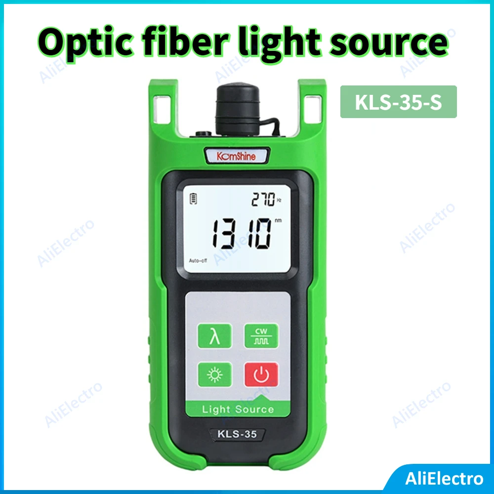 

KomShine KLS-35-S Optic fiber light source 850/1300/1310/1550nm handheld Laser Source same as JDSU Light Source free ship