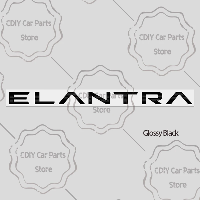 

Автомобильная наклейка для Элантра, буквенная эмблема 2020 2021 2022, металлический значок N Line, наклейки на багажник, Стайлинг автомобиля, автоаксессуары