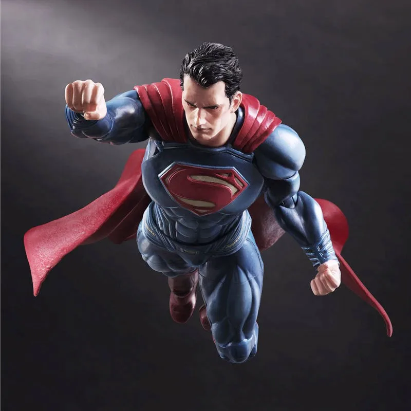 

Play Arts 25cm the Superman Marvel Sign in Movie Batman vs Superman Super Hero Action Figure Toys