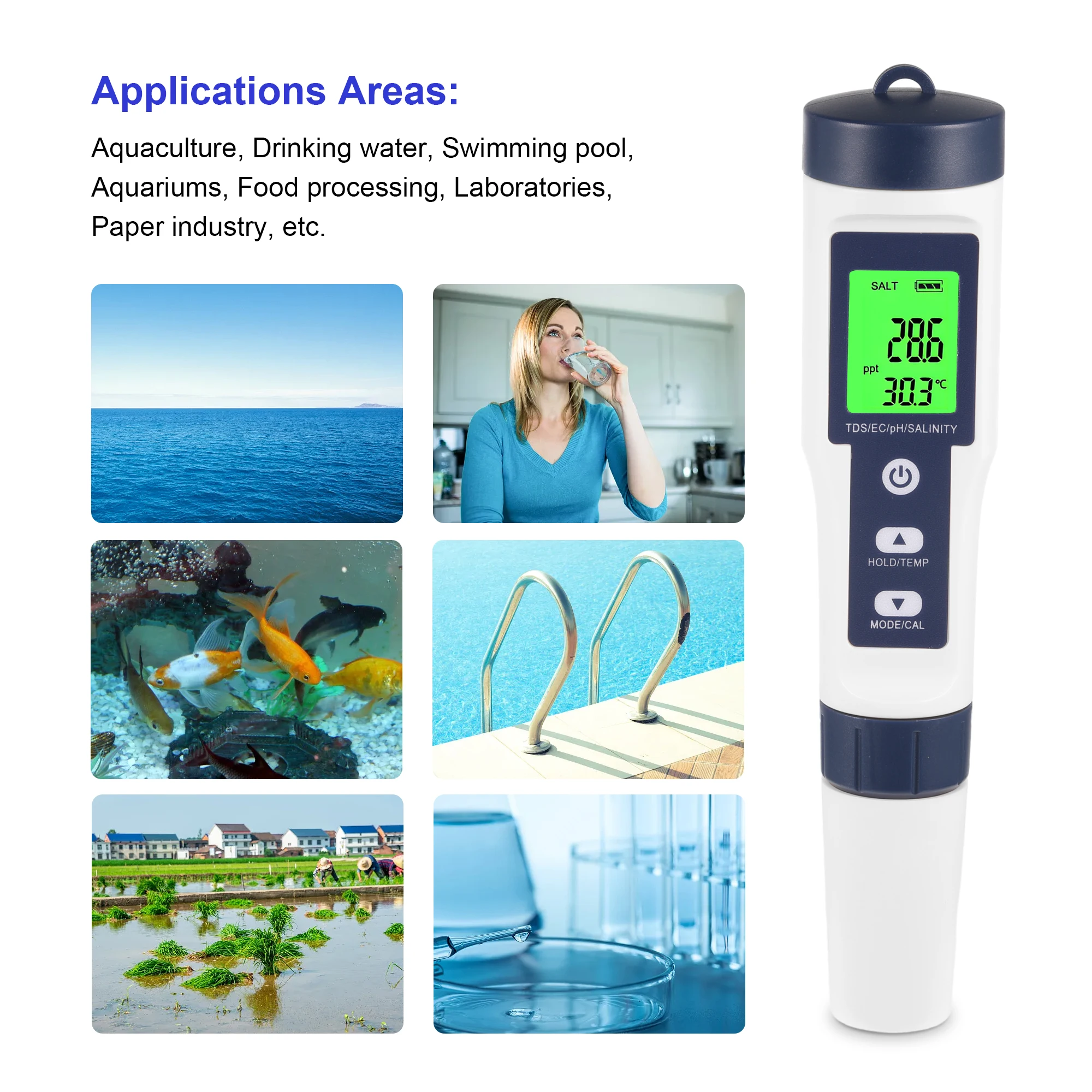 

Durable And Flexible ORP Water Tester For Pool And Aquarium - Real-time Monitoring Automatic Cost-effective For Aquarium