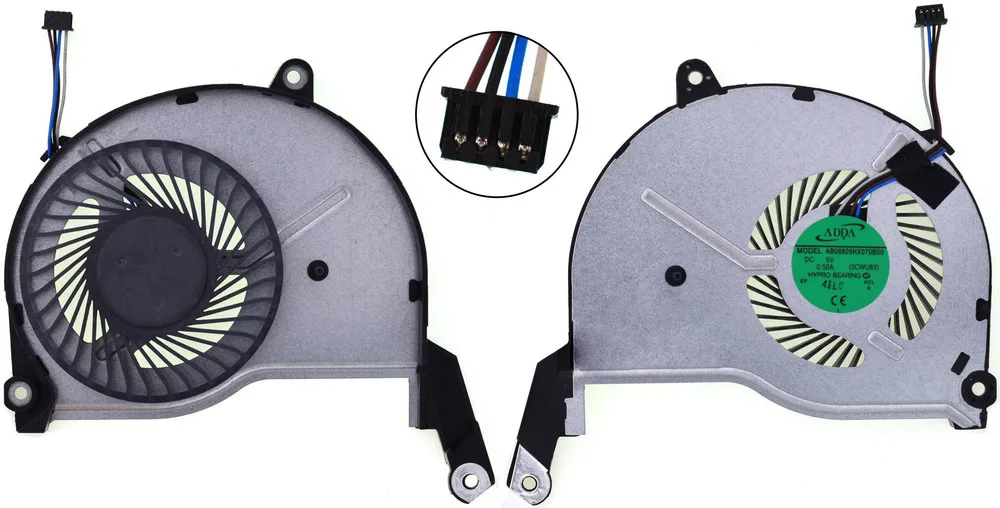 Кулер / вентилятор 4 Pin для HP Pavilion 15-n010sr