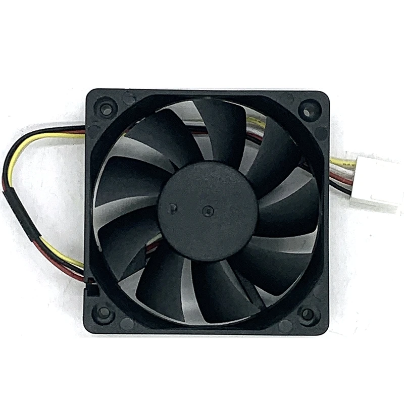 

RDH6015S1 6CM Mute Silent Fan XFAN 6015 12V 4-wire 4300RPM 0.17A PWM Controlled CPU Chassis Fan 60X60X15mm