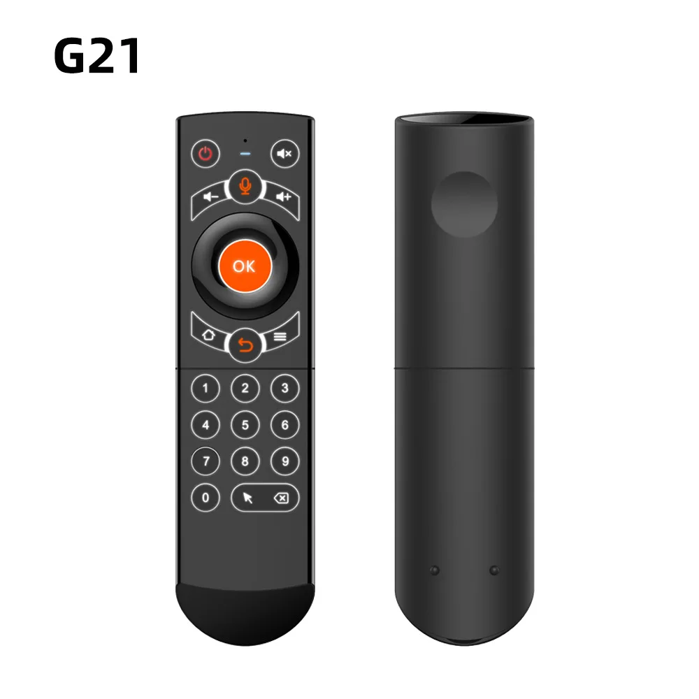 

Беспроводной гироскоп G21 2,4G, инфракрасная обучающая подсветка Google Voice, интеллектуальная Летающая мышь, пульт дистанционного управления Q7