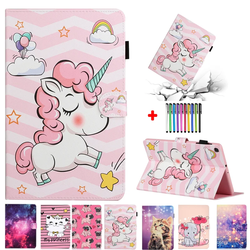

Tablet per Samsung Galaxy Tab A7 custodia 2020 SM-T500 T505 Coque bambini unicorno Shell per Samsung Tab A7 Lite Cover 2021