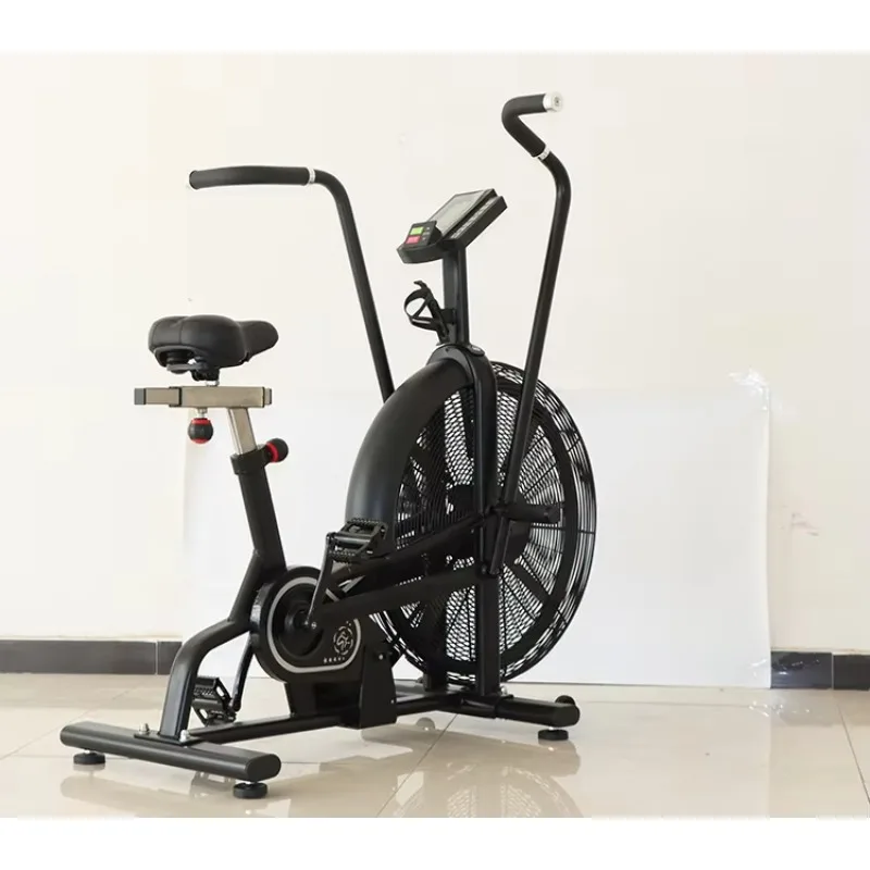 Фото Коммерческий велотренажер Airbike для кардиотренировок, профессиональный велотренажер для спортзалов, велотренажер Air Bike №4