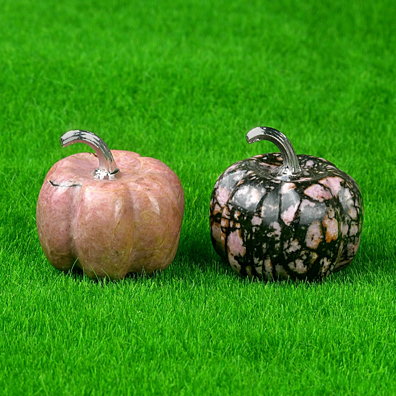 

Натуральные лечебные кристаллы, статуя тыквы, 30 мм, 1 шт