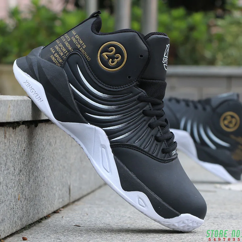 

2021 New Men's Basketball Shoes Non-slip Cushioning Breathable Sport Shoes Gym Training Large Size Teenagers Zapatillas Hombre