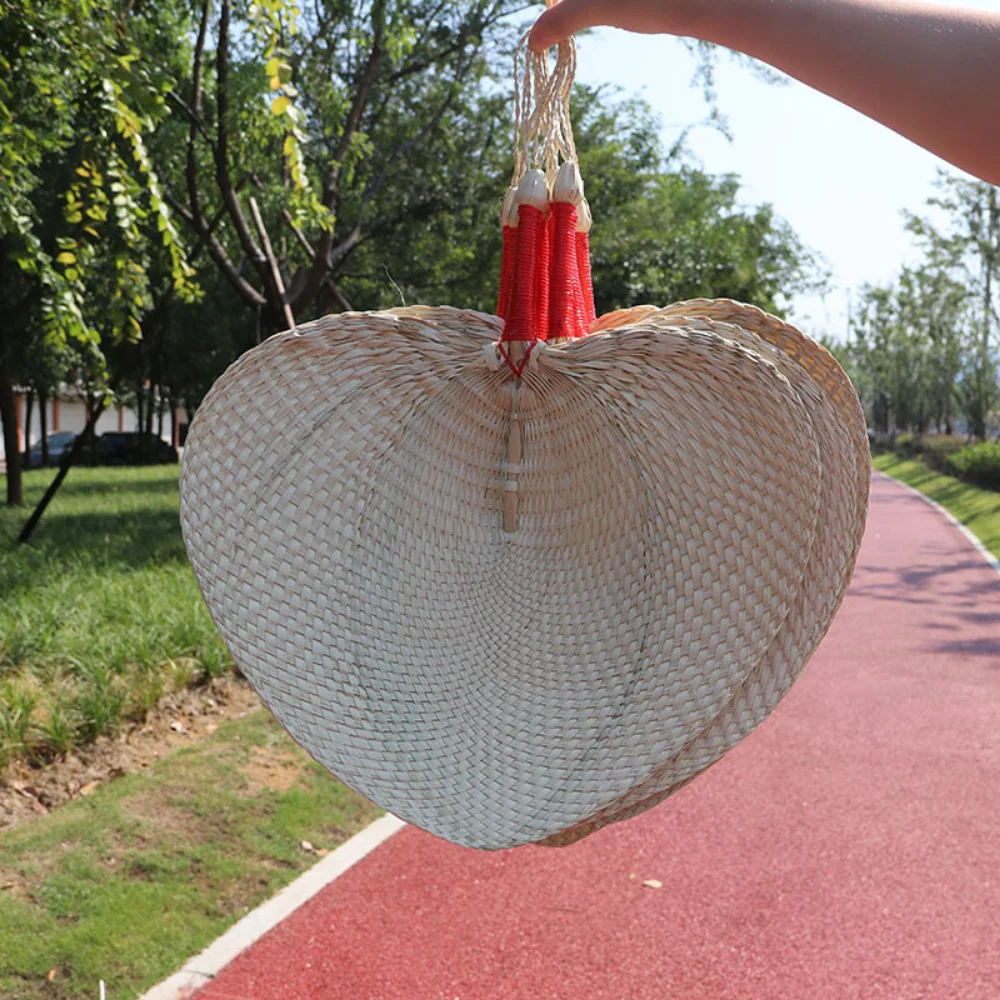 1 шт. большой вентилятор для рисовых пельменей ручная работа плетение