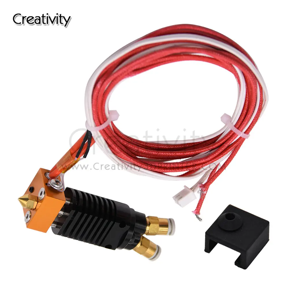 Экструдер для 3D принтера двухцветный 0 4 мм/1 75 мм TEVO/ALFWISE/Ender 3/CR-10 | Компьютеры и офис