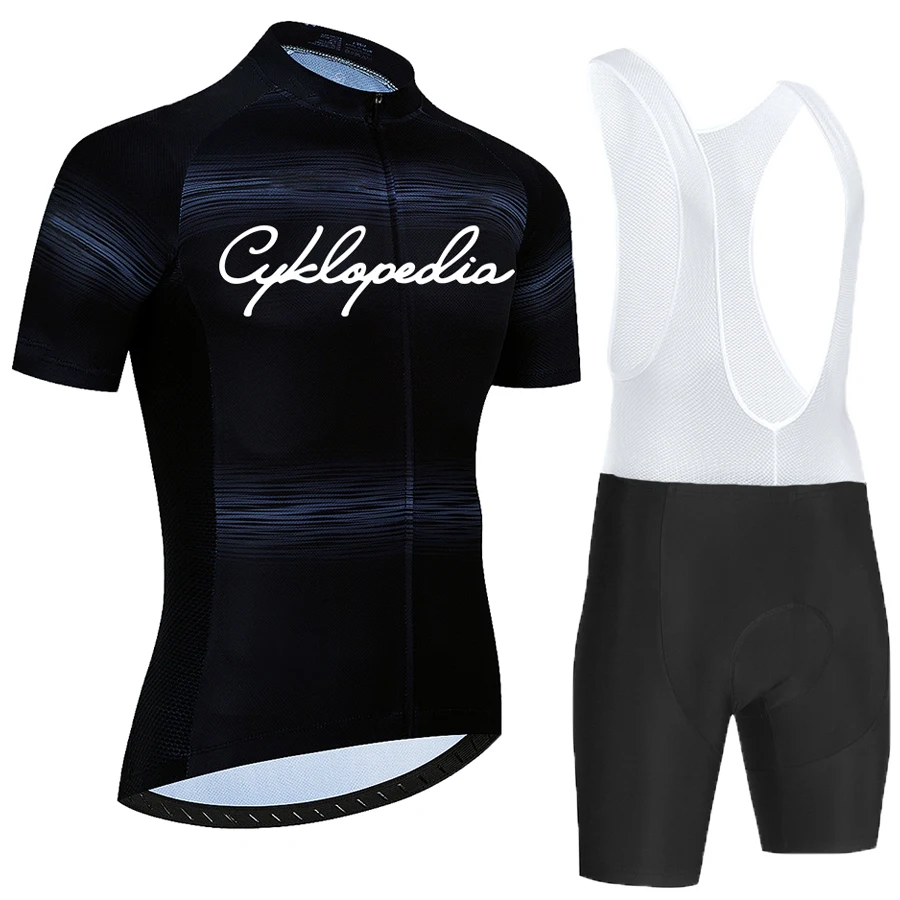 

Cyklopedia Cycling Jersey Set Summer Short Sleeve Breathable Men's MTB Bike Cycling Clothing Maillot Ropa Ciclismo Uniform Suit